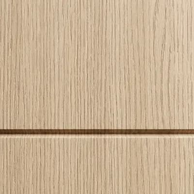 Chapa de roble claro para puerta acústica Nexora